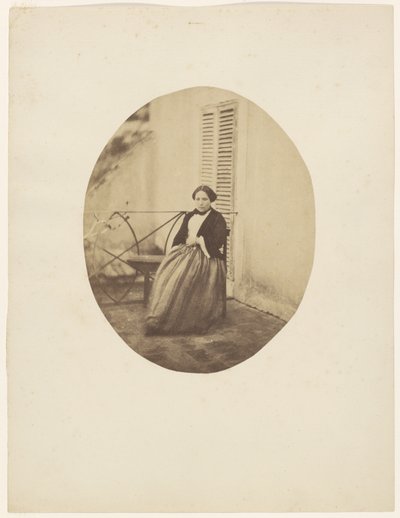[Portret van Rachel Félix] door Charles Nègre