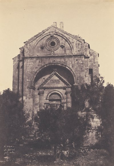 Saint-Gabriel bij Arles door Charles Nègre