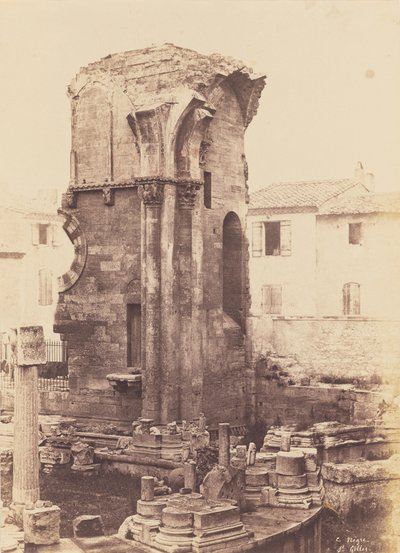 St. Gilles door Charles Nègre
