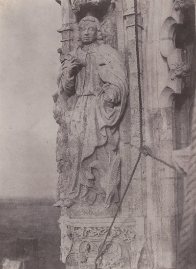 Sint-Jan de Evangelist, kathedraal van Chartres door Charles Nègre