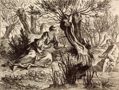Geval van geweten door Charles Nicolas Cochin