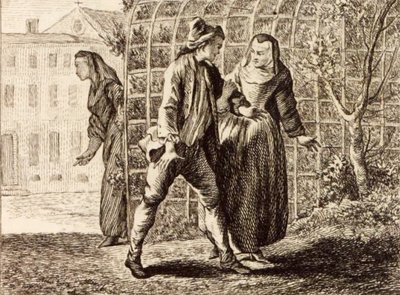 Mazet de Lamporechio door Charles Nicolas Cochin