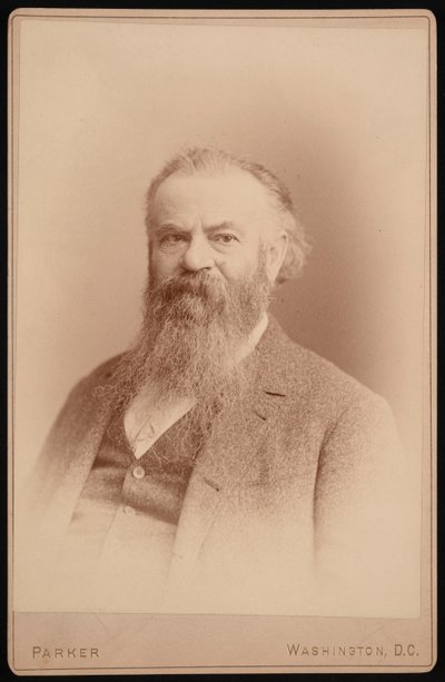 Portret van John Wesley Powell 1834-1902, 1885 door Charles Parker