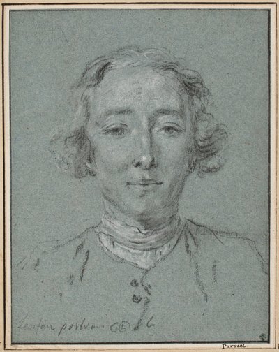 Portret van de kunstenaar Pierre Lenfant door Charles Parrocel