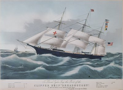 Amerikaans clipper schip 