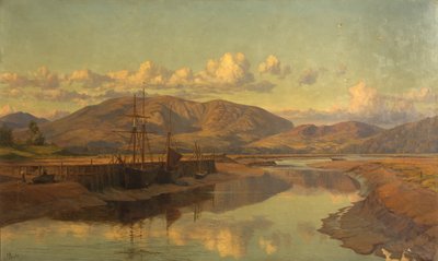 Oude Wigtown Kade en Cairnsmuir, c.1890 door Charles Parsons Knight