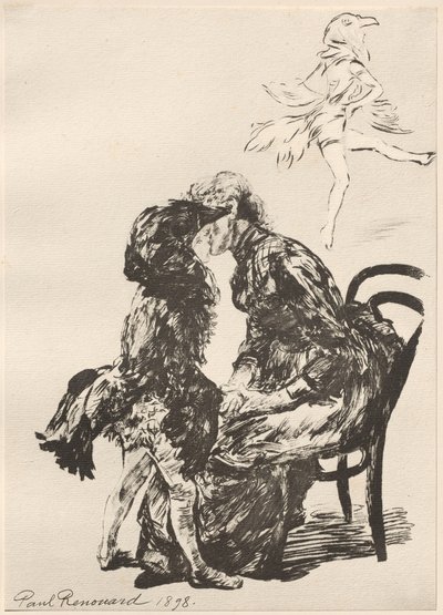 Voor het Ballet door Charles Paul Renouard