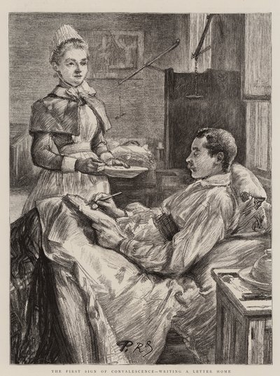 Het Royal Victoria Hospital, Netley door Charles Paul Renouard