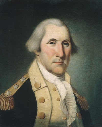 George Washington, ca. 1790 door Charles Peale Polk