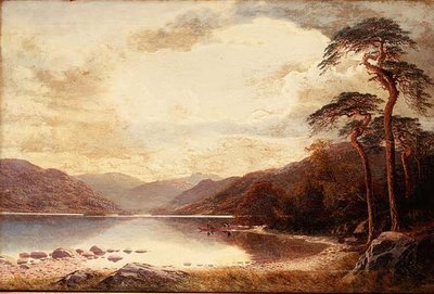 Uitzicht op het Benedenmeer, Killarney door Charles Pettit