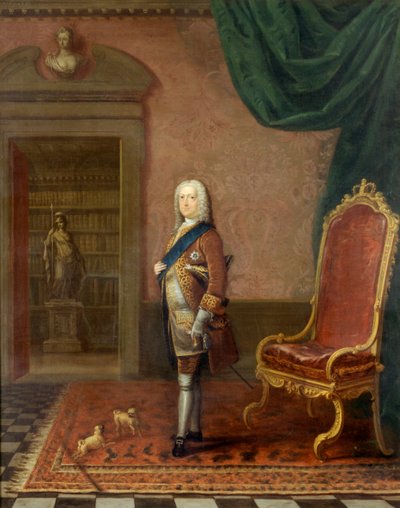 George II in de bibliotheek van St. James