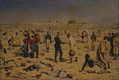 De levering van Medina aan Senegal op 18 juli 1857 door Charles Porion
