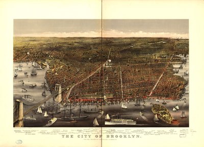 De stad Brooklyn door Charles R. Parsons