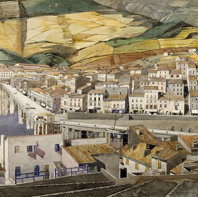 Port Vendres door Charles Rennie Mackintosh