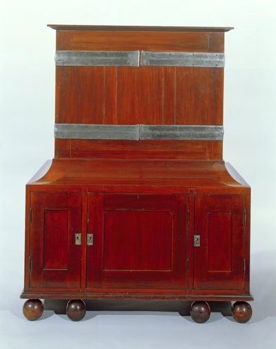 Kast - achteraanzicht door Charles Robert Ashbee
