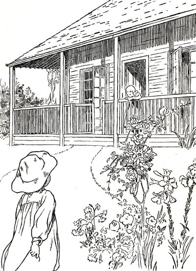 Een huis van kolonisten, 1912 door Charles Robinson