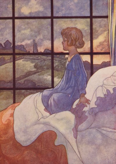 Een rode lucht in de ochtend door Charles Robinson