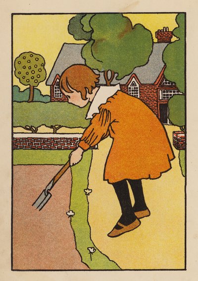 Illustratie voor Babes and Birds door Charles Robinson