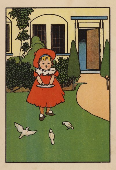 Illustratie voor Babes and Birds door Charles Robinson
