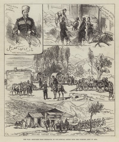 De Oorlog, Schetsen uit Erzeroum door Sir John Charles Robinson