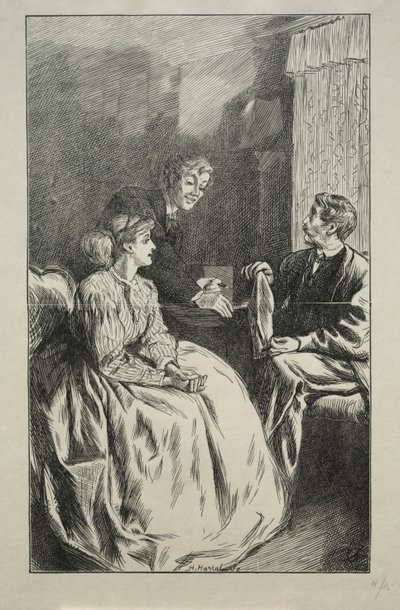 Hoe ik mijn snor verloor, 1866 door Charles Samuel Keene