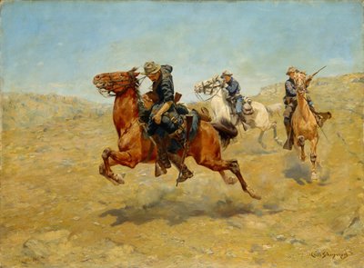 Mijn Bunkie, 1899 door Charles Schreyvogel