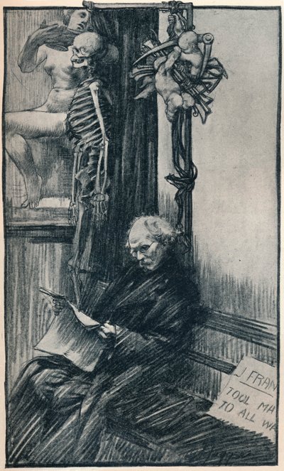 Een maker van modelleergereedschappen, 20e eeuw 1914-1915 door Charles Sergeant Jagger