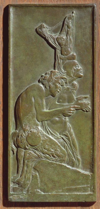 Nimf en Sater, ca.1930 door Charles Sergeant Jagger