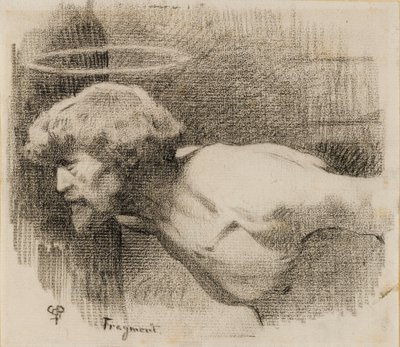 Studie voor De Onthoofding van Johannes de Doper, ca. 1881 door Charles Sprague Pearce