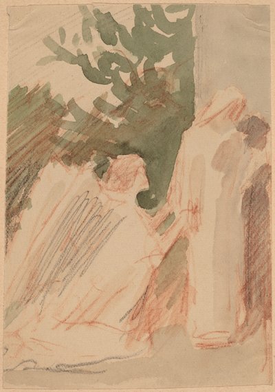 Studie voor een Paneel door Charles Sprague Pearce