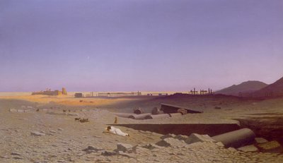Ruïnes van Palmyra, 1839 door Charles Theodore Frere