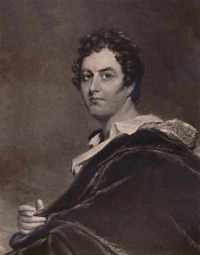 George Noel Gordon Byron, Lord Byron, Engelse dichter door Charles Turner
