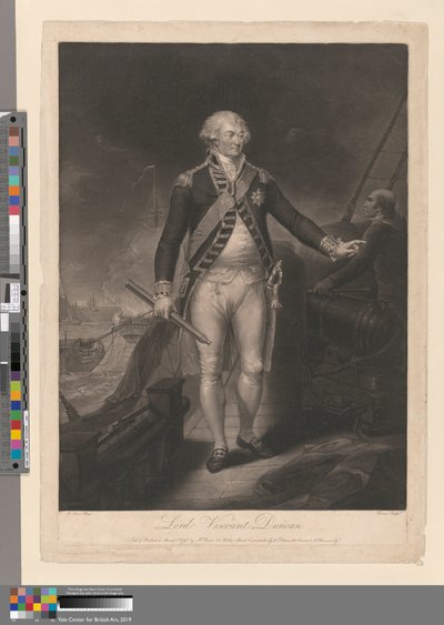 Lord Viscount Duncan door Charles Turner
