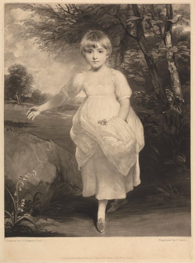Juffrouw Cholmondeley door Charles Turner