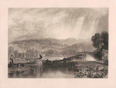 More Park van Rivieren van Engeland door Charles Turner