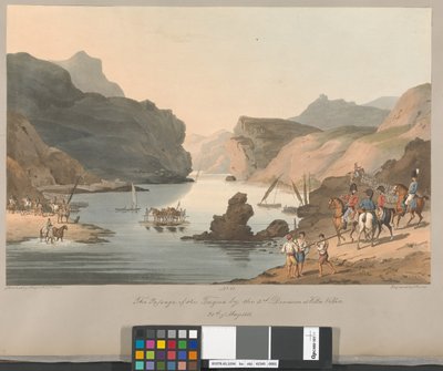 Nr. 11 De oversteek van de Taag door de 3e Divisie bij Villa Velha, 20 mei 1811 door Charles Turner