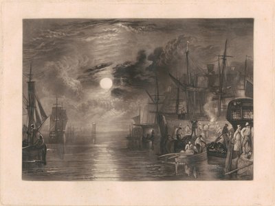 Schilden aan de rivier de Tyne door Charles Turner