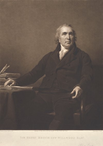 Sir Henry Moncrieff Willwood door Charles Turner