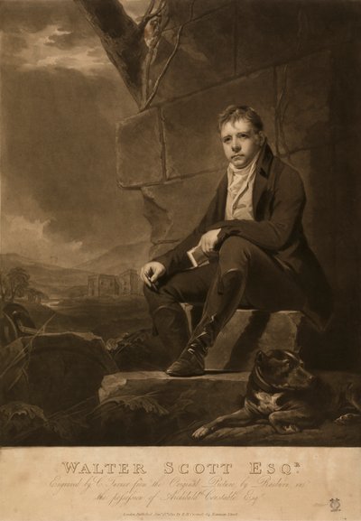 Sir Walter Scott door Charles Turner