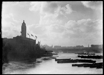 Oxo Tower Wharf, Bargehouse Street, Southwark, Greater London Authority, 1930s door Charles William Prickett