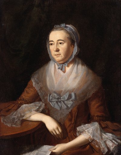 Anne Catharine Hoef Groen door Charles Willson Peale