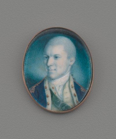 Luitenant-kolonel Alexander Hamilton, 1777 door Charles Willson Peale