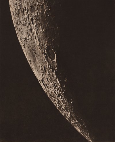 Fotografische Kaart van de Maan door Charles le Morvan