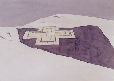 Giorgis III, Lalibela, Ethiopië, 1996 door Charlie Millar