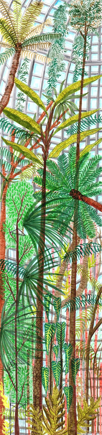Botanische Tuin, 2017 door Charlotte Orr