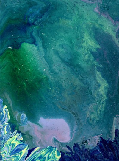Acryl gieten door Charlotte Orr