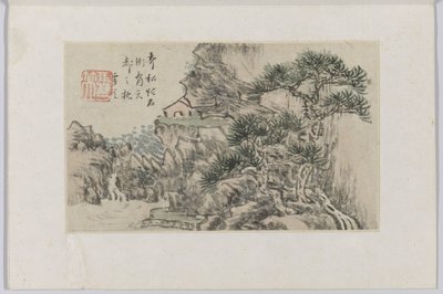 Landschap door Cheng Men