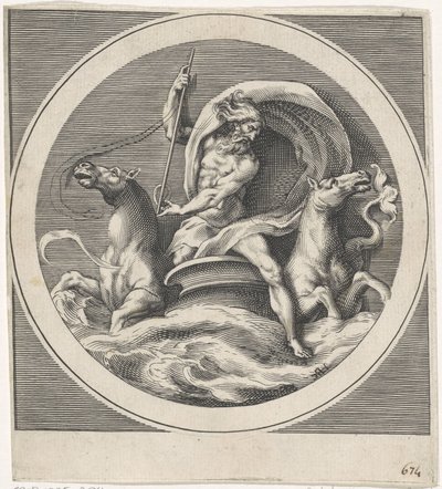 Neptunus door Cherubino Alberti (possibly)