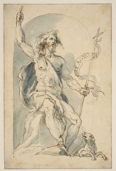 Johannes de Doper door Cherubino Alberti