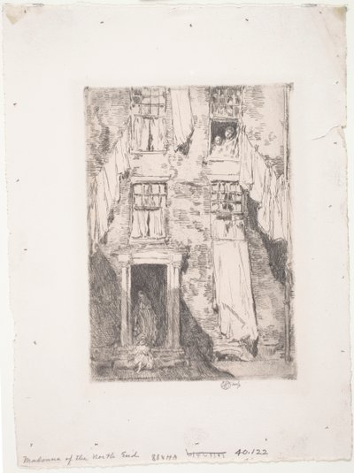 Madonna van de North End door Childe Frederick Hassam